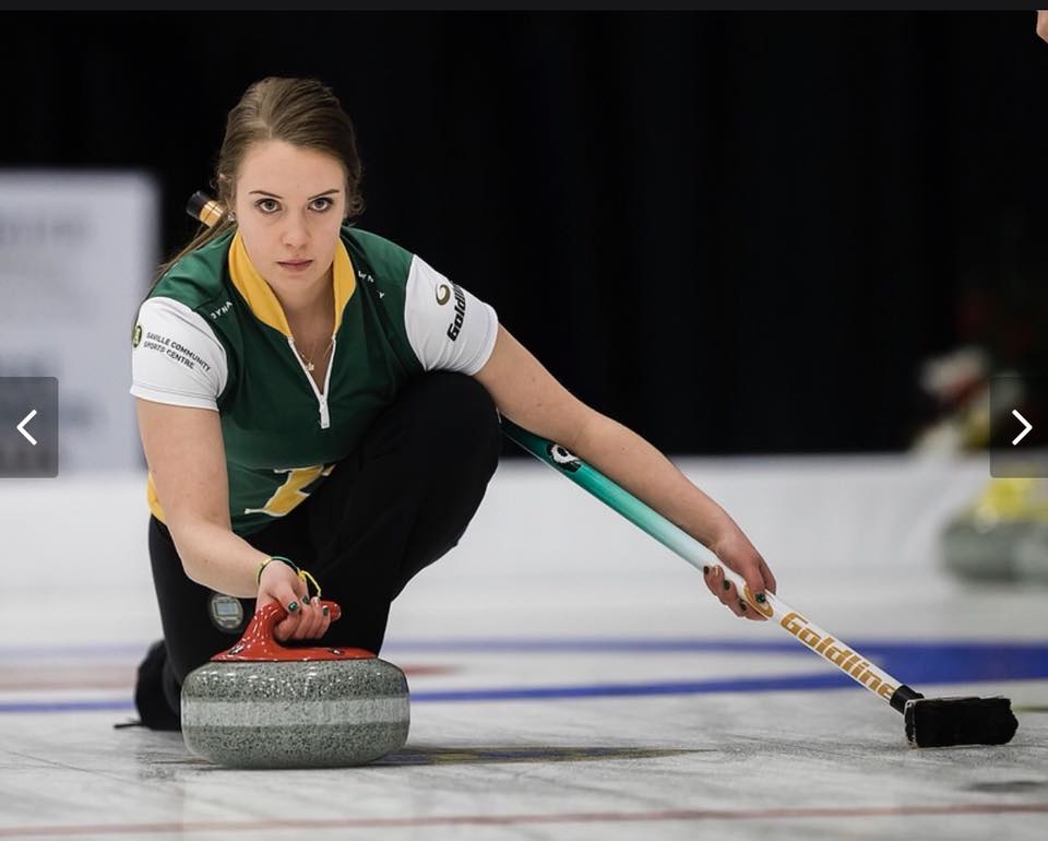 Danielle knows how critical posture is in curling and other sports, but also in normal everyday life